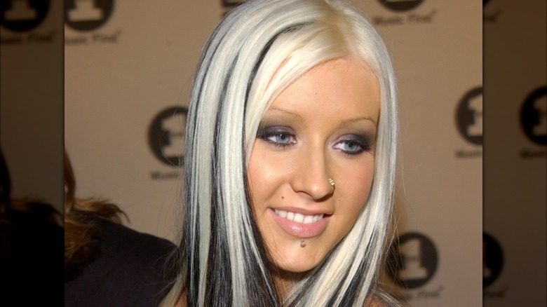Christina Aguilera en 2002