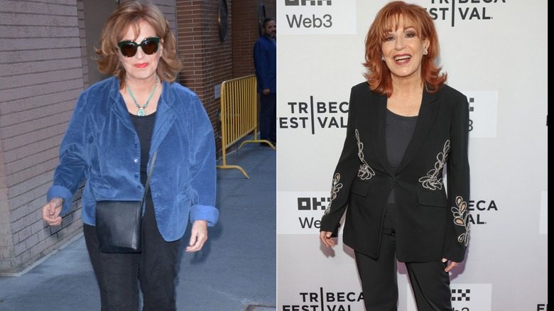 Joy Behar avant et après avoir utilisé des médicaments GLP-1