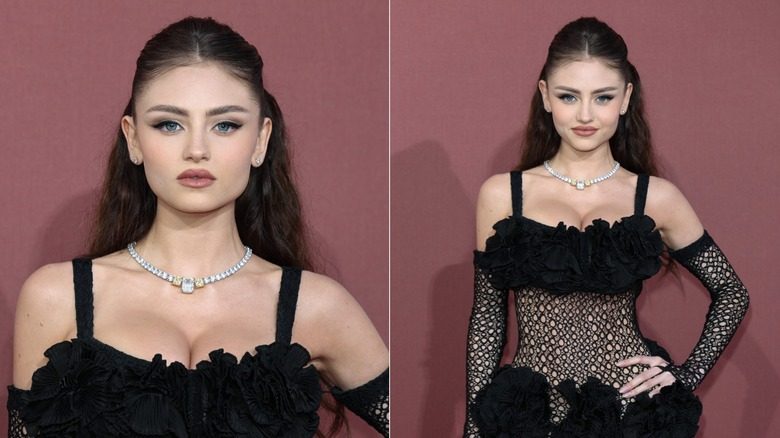 Leni Klum au gala de l'amfAR Canne le 23 mai 2024 en France