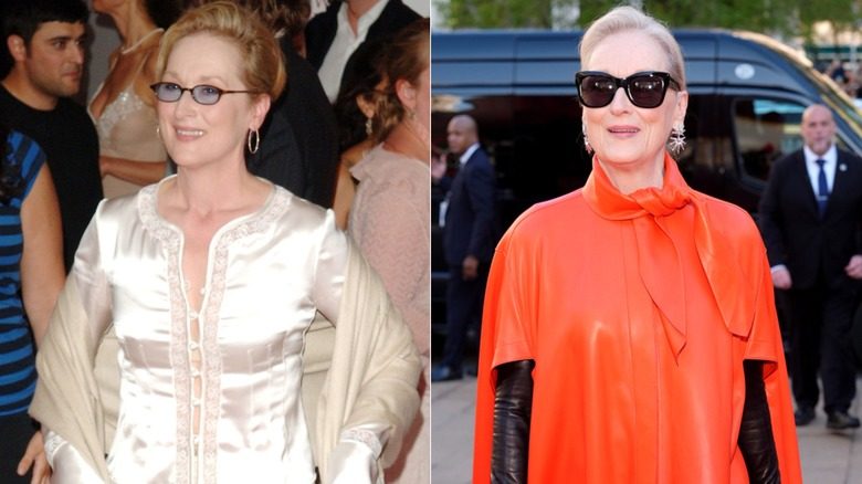 Meryl Streep à la première de Devil Wears Prada en 2006 et 2026