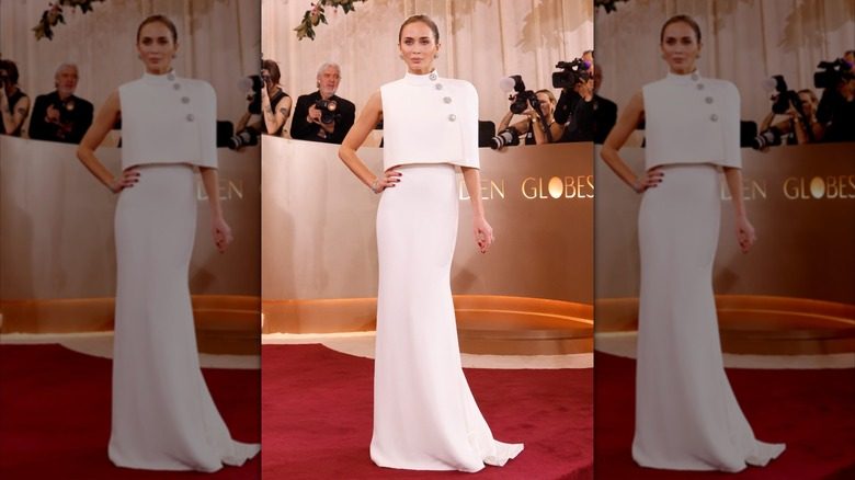 Emily Blunt aux Golden Globes 2026.