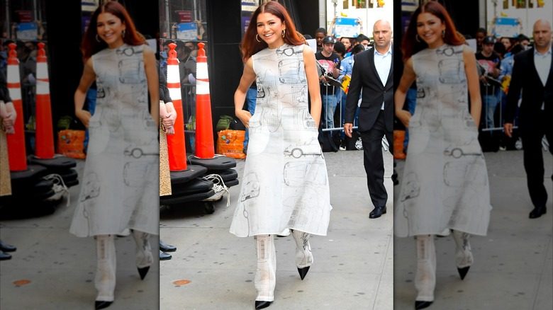 Zendaya à l'extérieur 