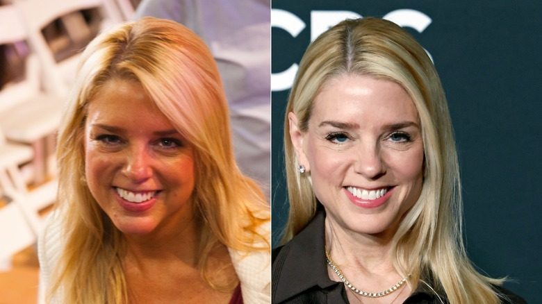 Pam Bondi en 2015 contre 2025, montrant une mâchoire plus fine avant