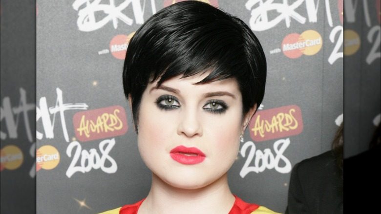 Kelly Osbourne aux BRIT Awards 2008 à Londres en février 2008