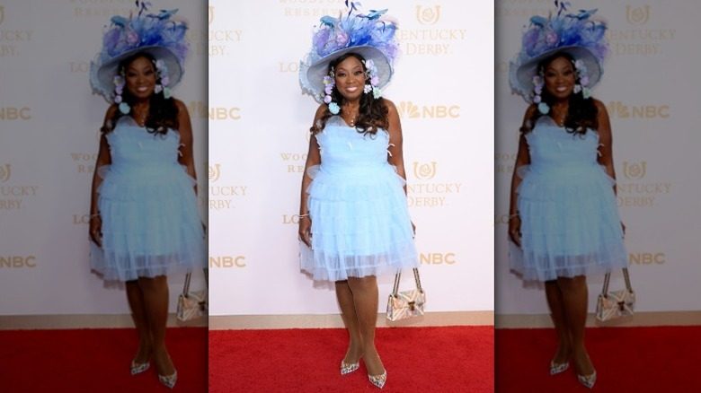 Star Jones arrive au 152e Kentucky Derby