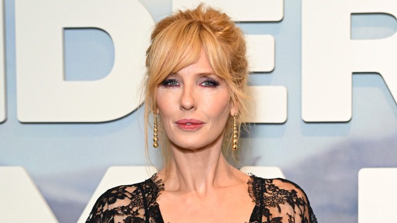 L'acteur Kelly Reilly aux cheveux blond vénitien en janvier 2026