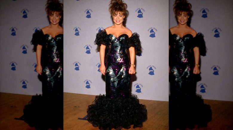 Paula Abdul à la 31e cérémonie annuelle des Grammy Awards à Beverly Hills en février 1989