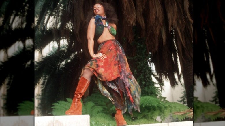 Chaka Khan posant pour un portrait en 1978