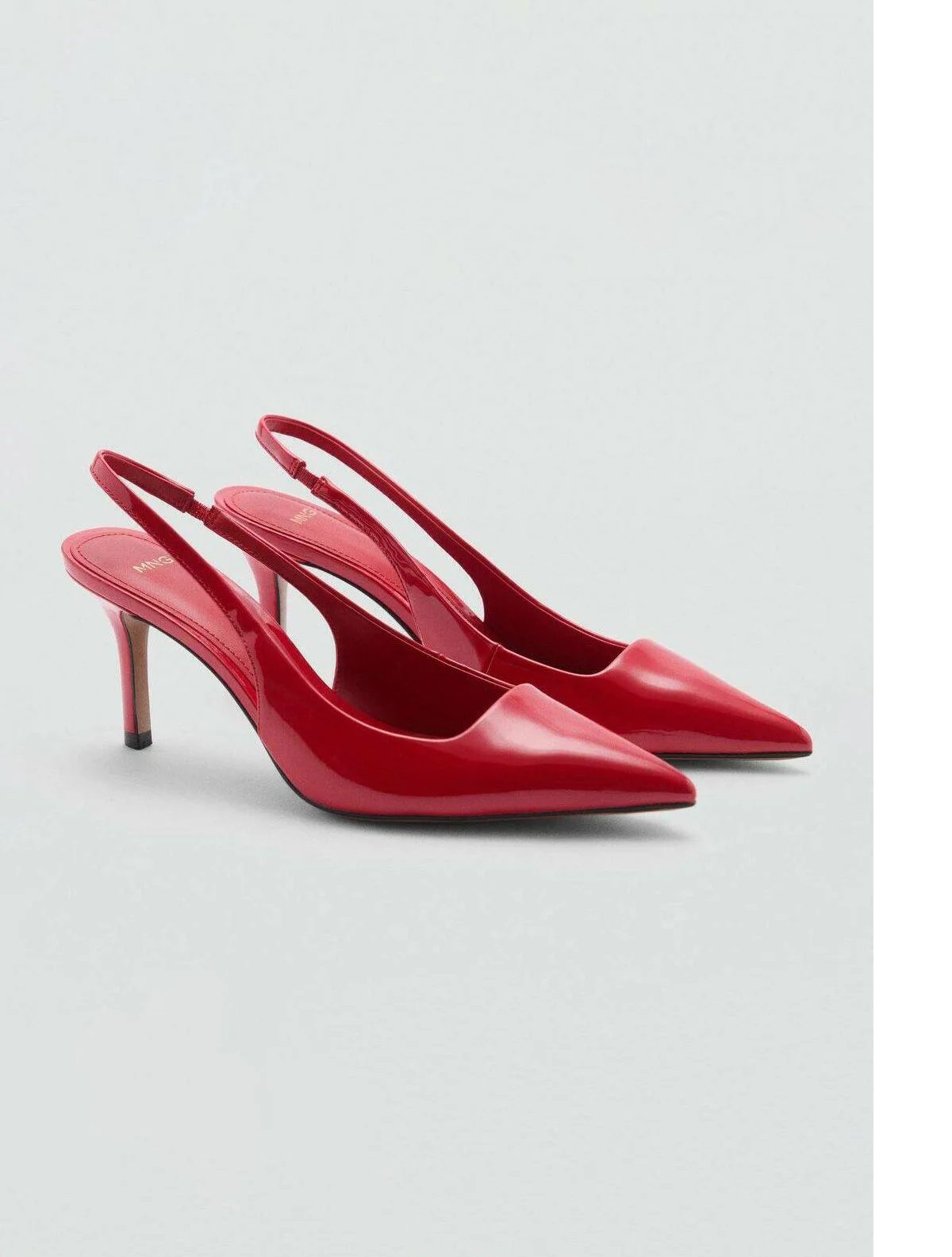 Chaussures rouges mangue