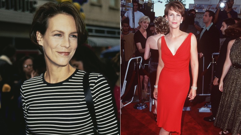 Jamie Lee Curtis en 1994 et 1998