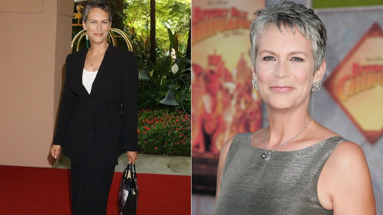 Jamie Lee Curtis en 2003 et 2008