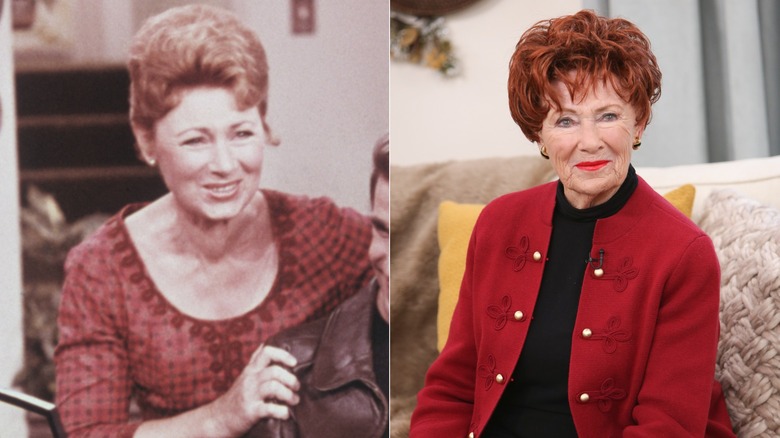 Photos côte à côte de Marion Ross dans 