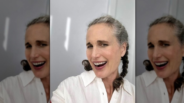 Andie MacDowell publie un selfie en mai 2026