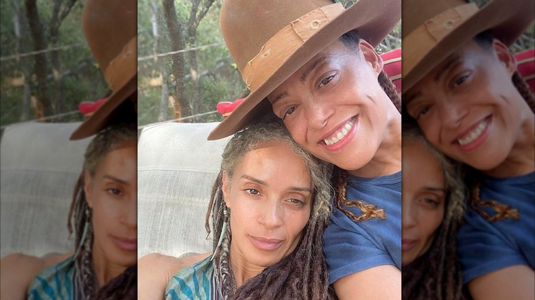 Lisa Bonet en selfie avec Cree Summer.