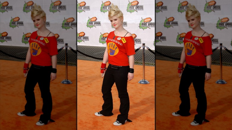 Kelly Osbourne lors de la 16e édition des Kids' Choice Awards 2003 de Nickelodeon - Arrivées au Barker Hanger à Santa Monica, Californie