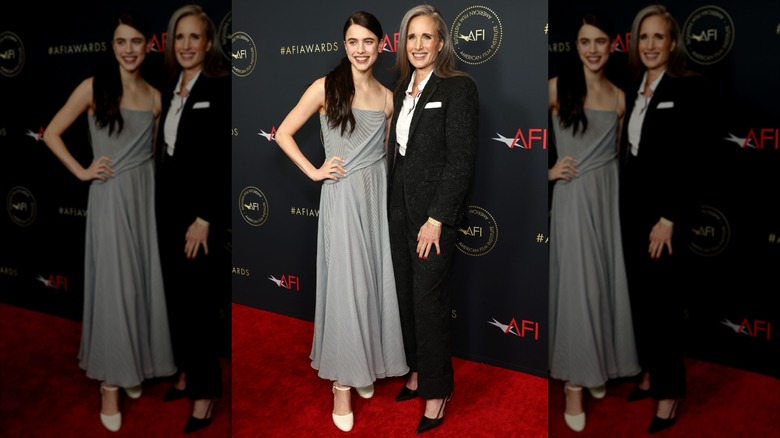 Andie MacDowell et sa fille Margaret Qualley en 2022