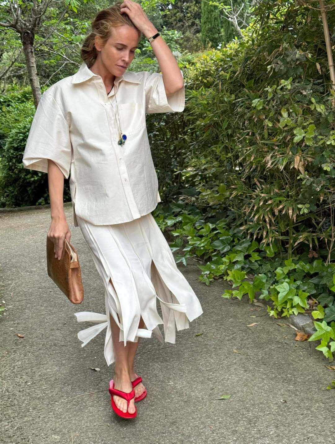 Le look estival de Blanca Miró.