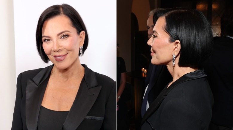 Kris Jenner avec un carré élégant en 2025