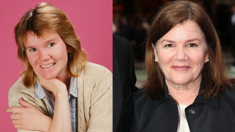 L'acteur et chanteur Mare Winningham en 1988 à gauche et 2025 à droite
