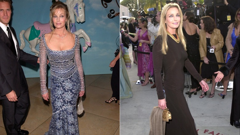 Bo Derek s'est habillé de façon glamour pour un gala et une remise de prix