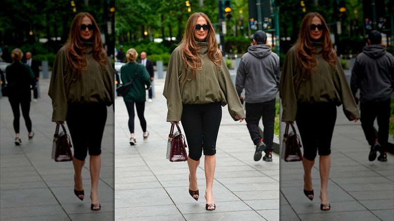 Jennifer Lopez à New York.
