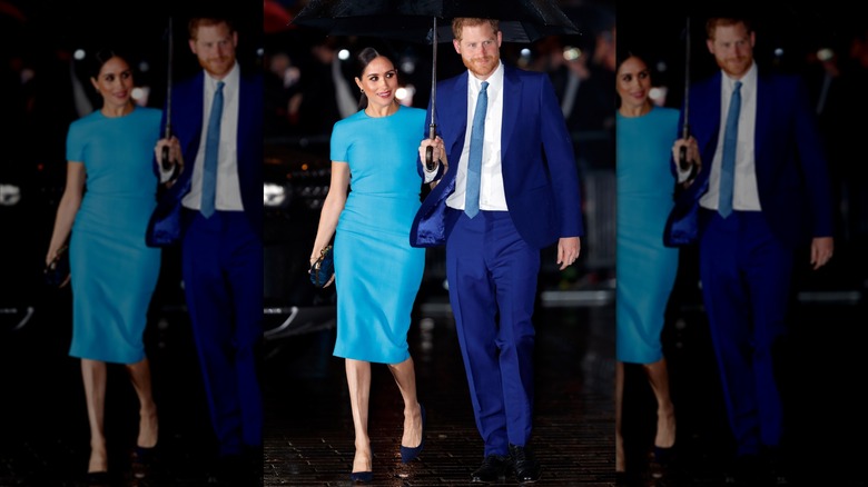 Meghan Markle dans une magnifique robe bleue aux Endeavour Fund Awards