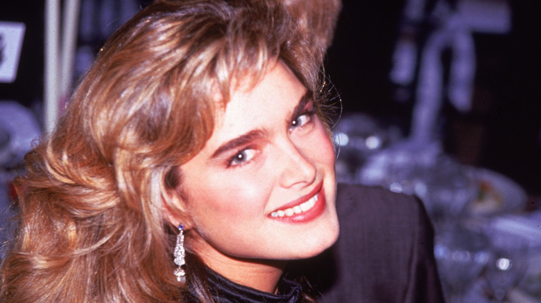 Brooke Shields souriant au gala de l'American Film Institute, Washington, DC, 1989