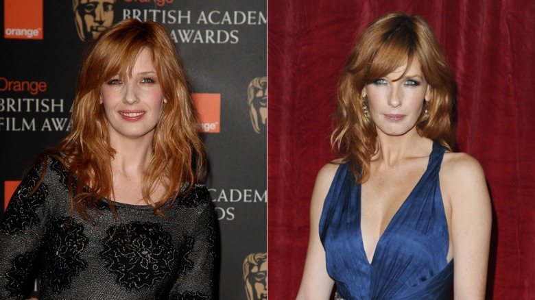 Kelly Reilly aux cheveux roux