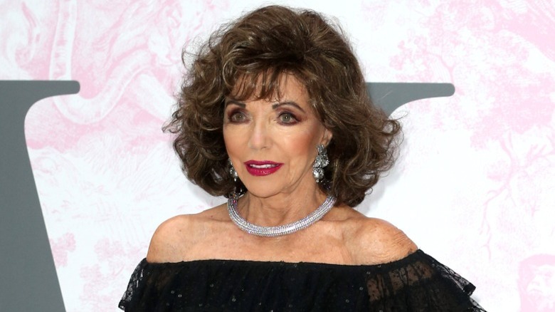 Joan Collins a assisté à une fête à Londres en 2019