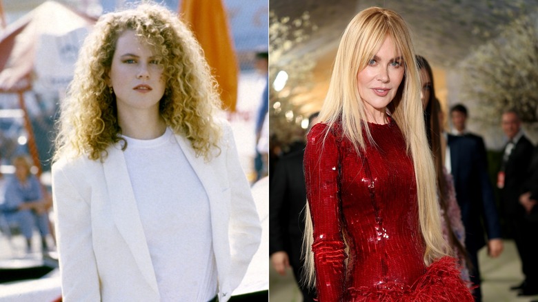 Nicole Kidman sur le tournage de Days of Thunder en 1990 et au gala du Met 2026