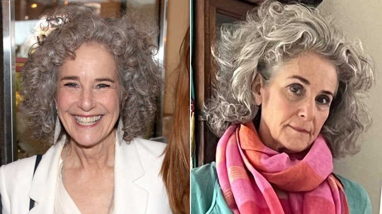 Debra Winger lors d'une projection de film et dans une publication Instagram
