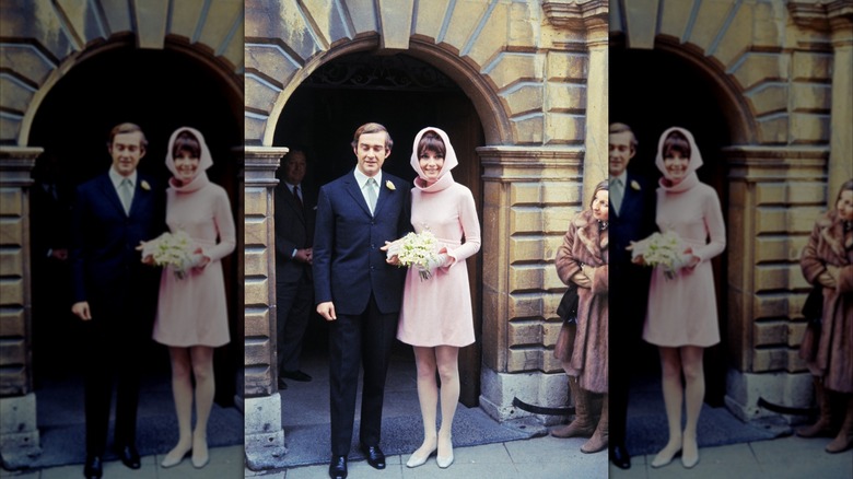 Mariage d'Audrey Hepburn et du Dr Andrea Dotti, 1969