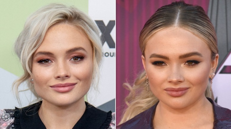 Natalie Alyn Lind lors d'un événement Fox et aux iHeart Radio Music Awards