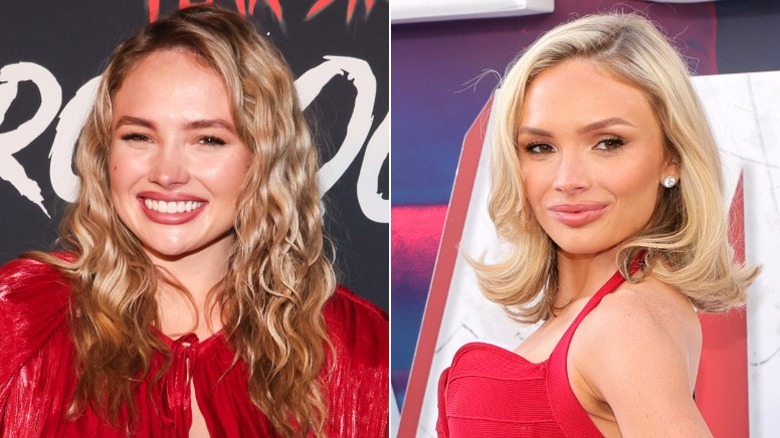 Natalie Alyn Lind fait la promotion de ses projets d'actrice en portant des robes rouges