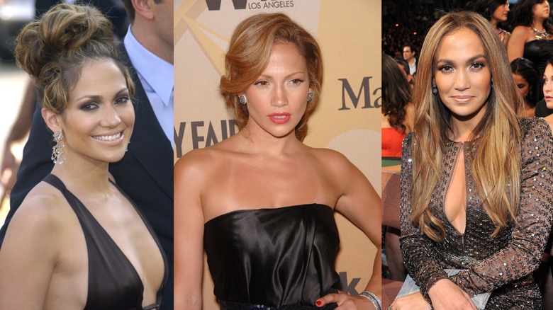 Jennifer Lopez en 2003, 2006 et 2010