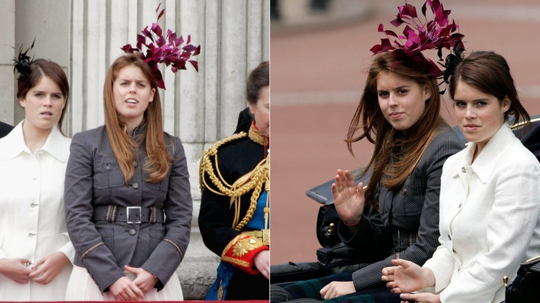 La princesse Béatrice à Trooping the Colour en 2005