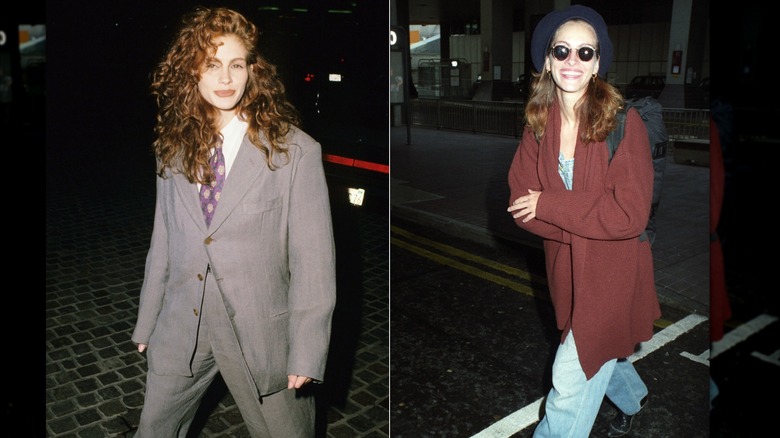 Julia Roberts en 1990 et 1992