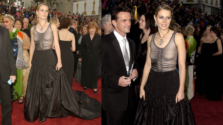 Gwyneth Paltrow aux Oscars en 2002