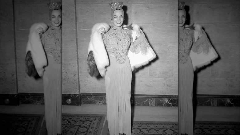 Carmen Miranda à la 13e cérémonie annuelle des Oscars en février 1941