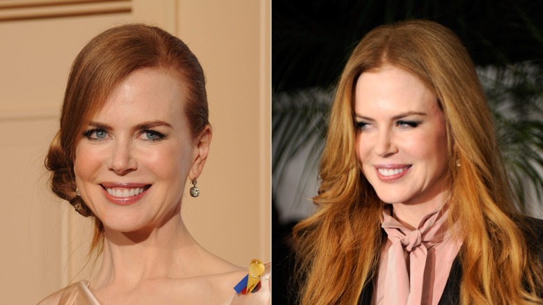 Nicole Kidman à la 67e cérémonie annuelle des Golden Globe Awards à Beverly Hills en janvier 2010 / Nicole Kidman à la 