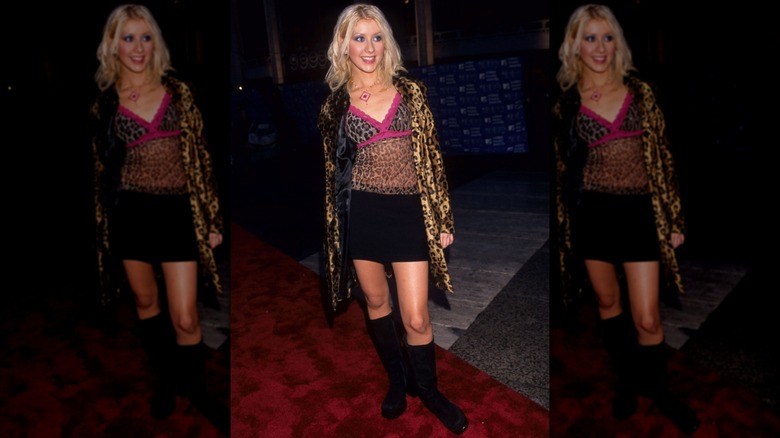 Christina Aguilera aux MTV Video Music Awards en 1999