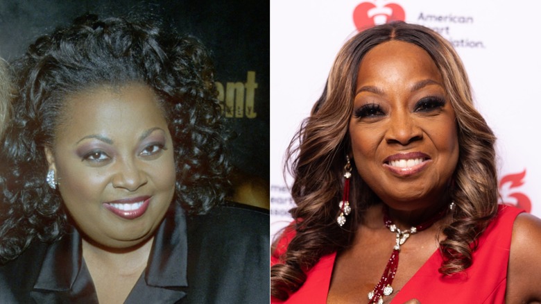 Photos côte à côte de Star Jones en 1999 (à gauche) et 2026 (à droite)