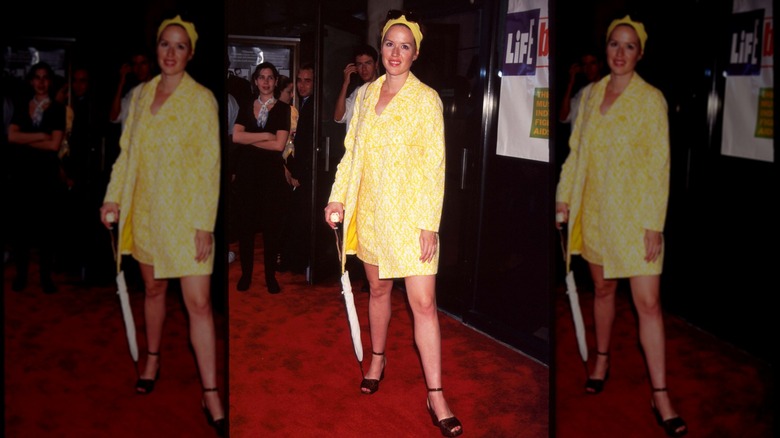 Molly Ringwald se tient à la première de 
