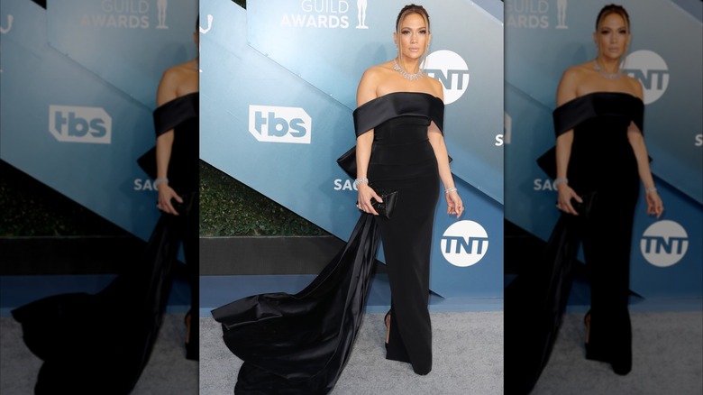 Jennifer Lopez à la 26e cérémonie annuelle des SAG Awards à Los Angeles en janvier 2020