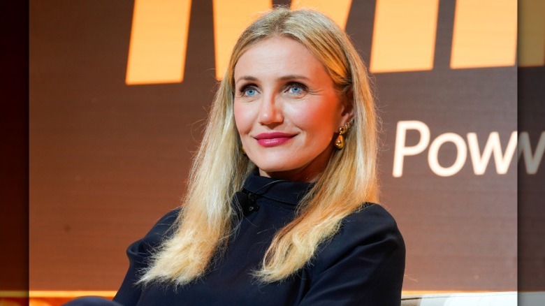Cameron Diaz lors d'un sommet Fortune