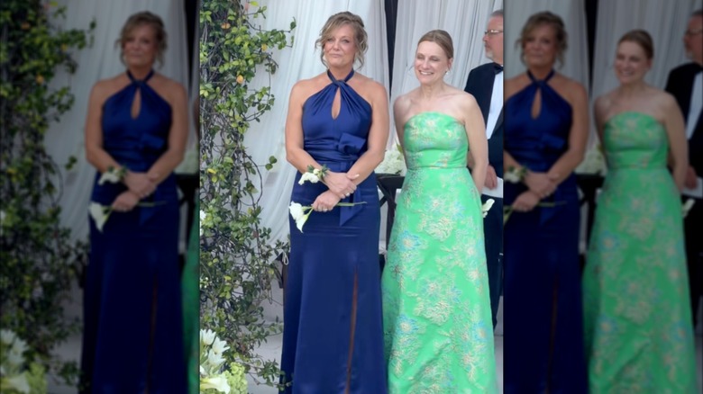 Kelly Hyland au mariage de sa fille Brooke Hyland.