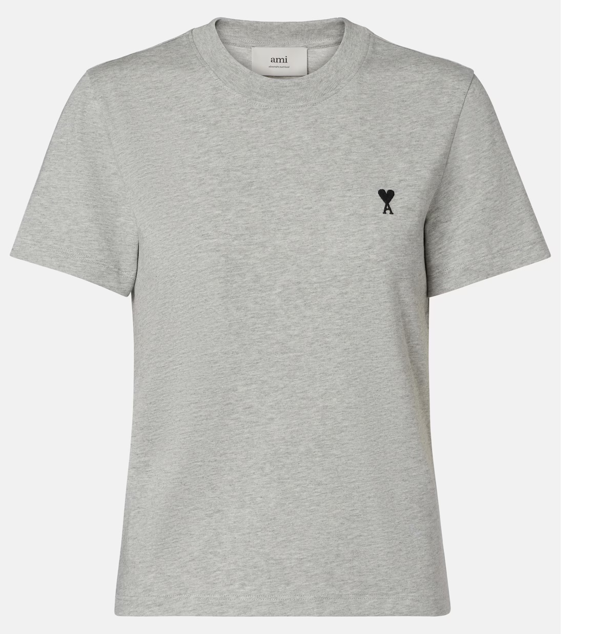T-shirt Ami Paris chez Mytheresa. De 130 euros à 104 euros.