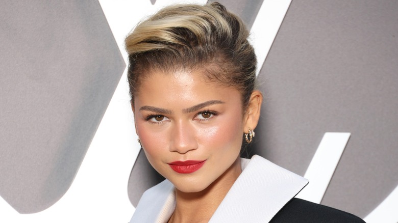 Zendaya au défilé femme printemps/été Louis Vuitton lors de la Fashion Week de Paris en octobre 2024