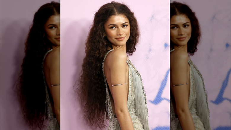 Zendaya aux Green Carpet Fashion Awards 2024 à Hollywood en mars 2024