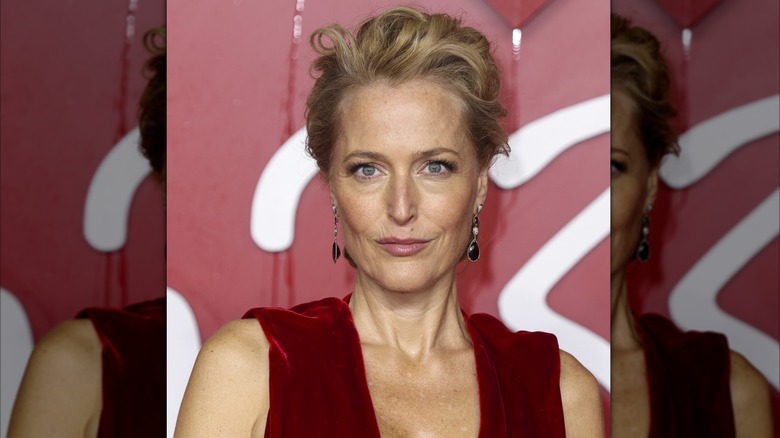 Gillian Anderson aux Fashion Awards en 2023.